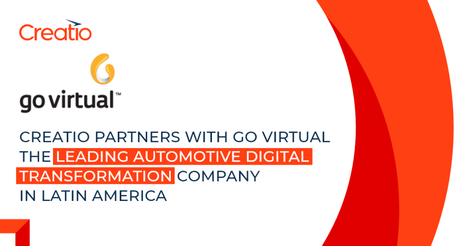 Creatio Partners with with Go Virtual, the Leading Automotive Digital Transformation Company in Latin America