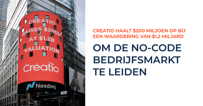 Creatio haalt $200 miljoen op bij een waardering van $1,2 miljard om de no-code bedrijfsmarkt te leiden