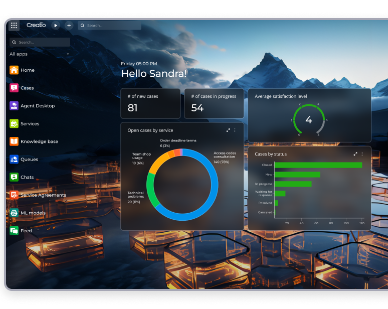 Creatio Service banner