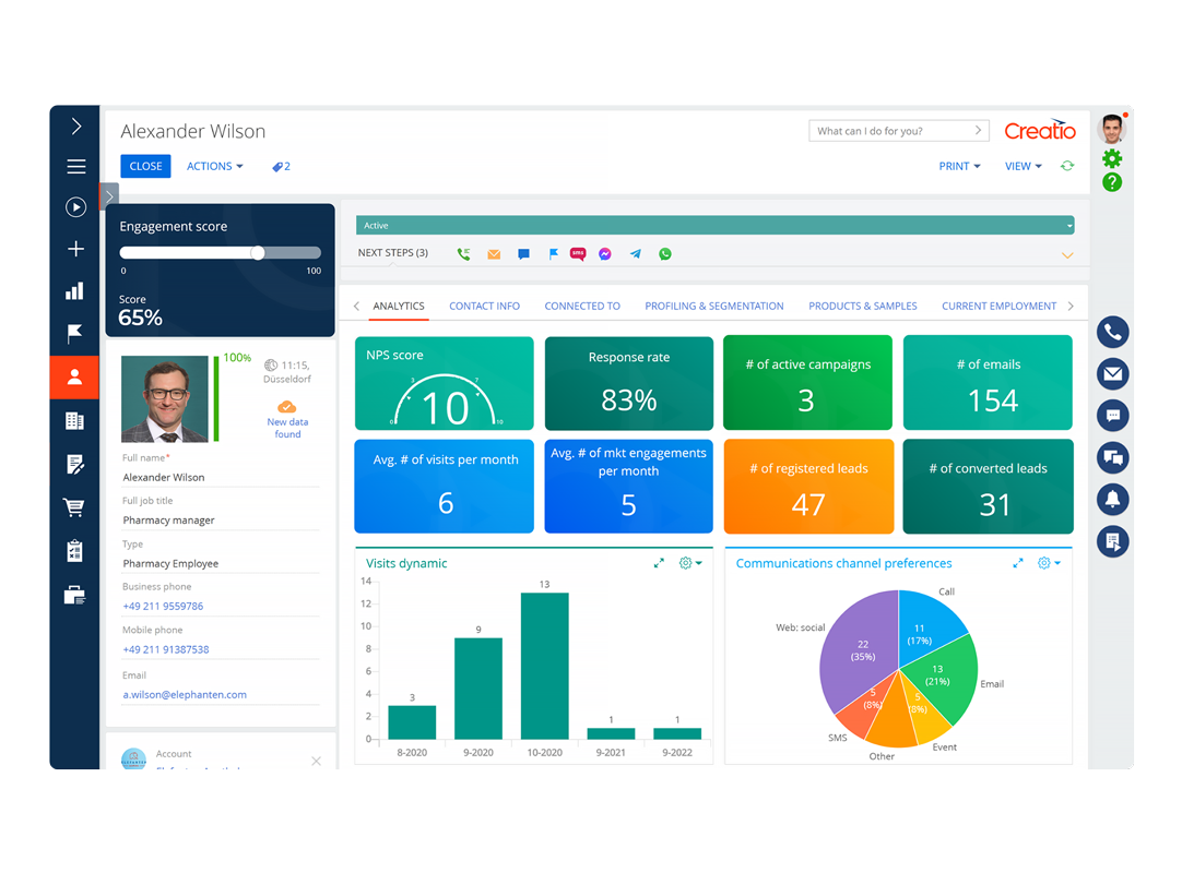 360-degree customer view in cloud crm