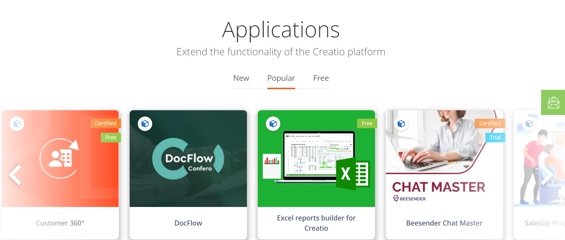Creatio Marketplace Applications