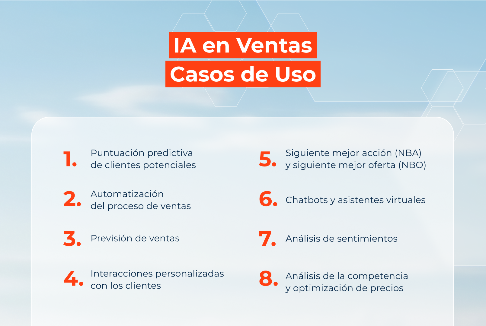 IA en ventas casos de uso