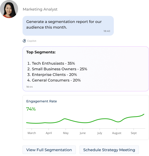 Creatio Predictive AI Audience Segmentation