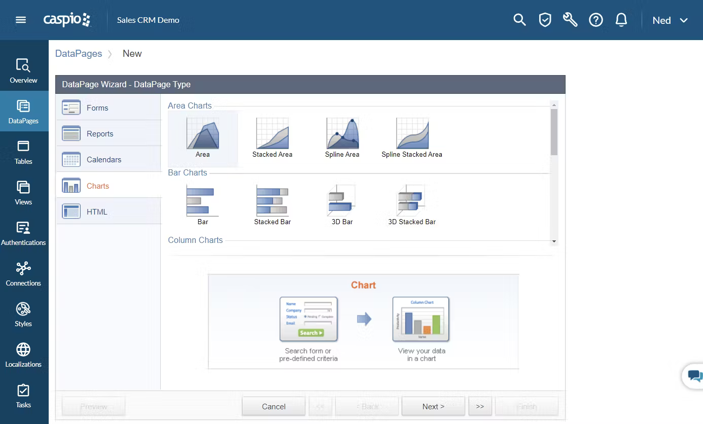 Caspio Low-Code Platform