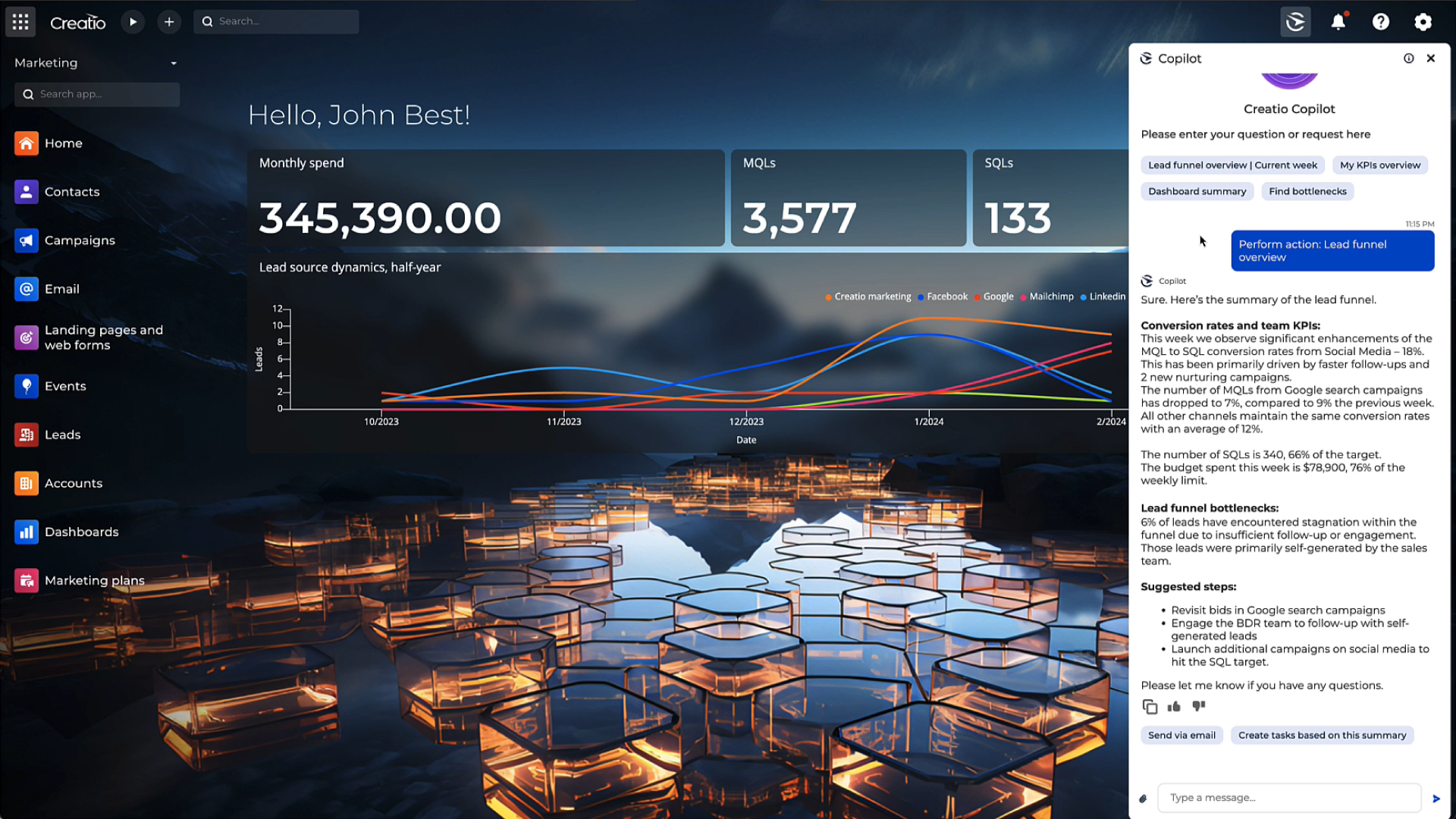 Creatio Marketing AI Copilot