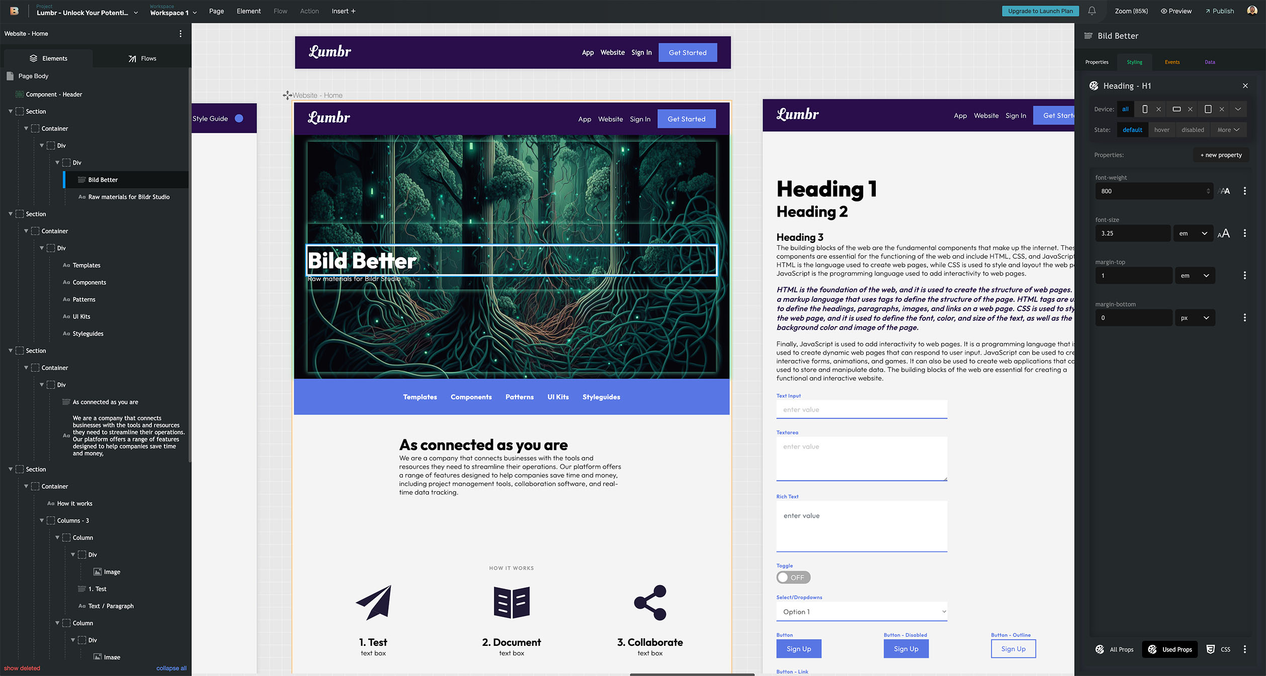 Bildr visual development studio