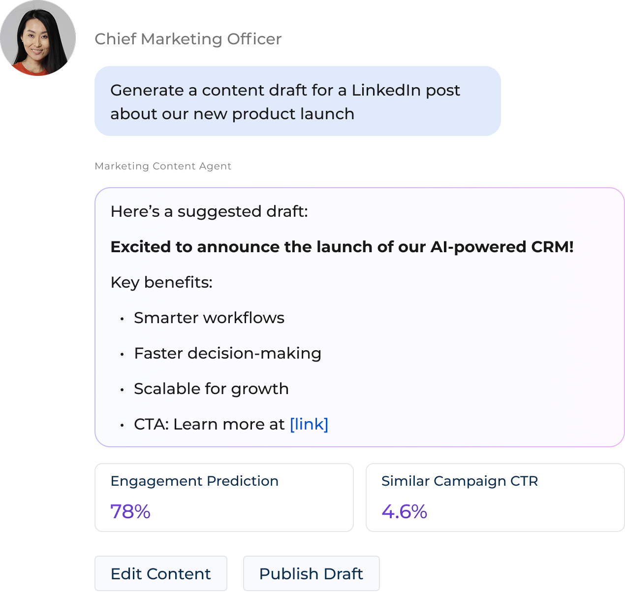 Marketing content generation