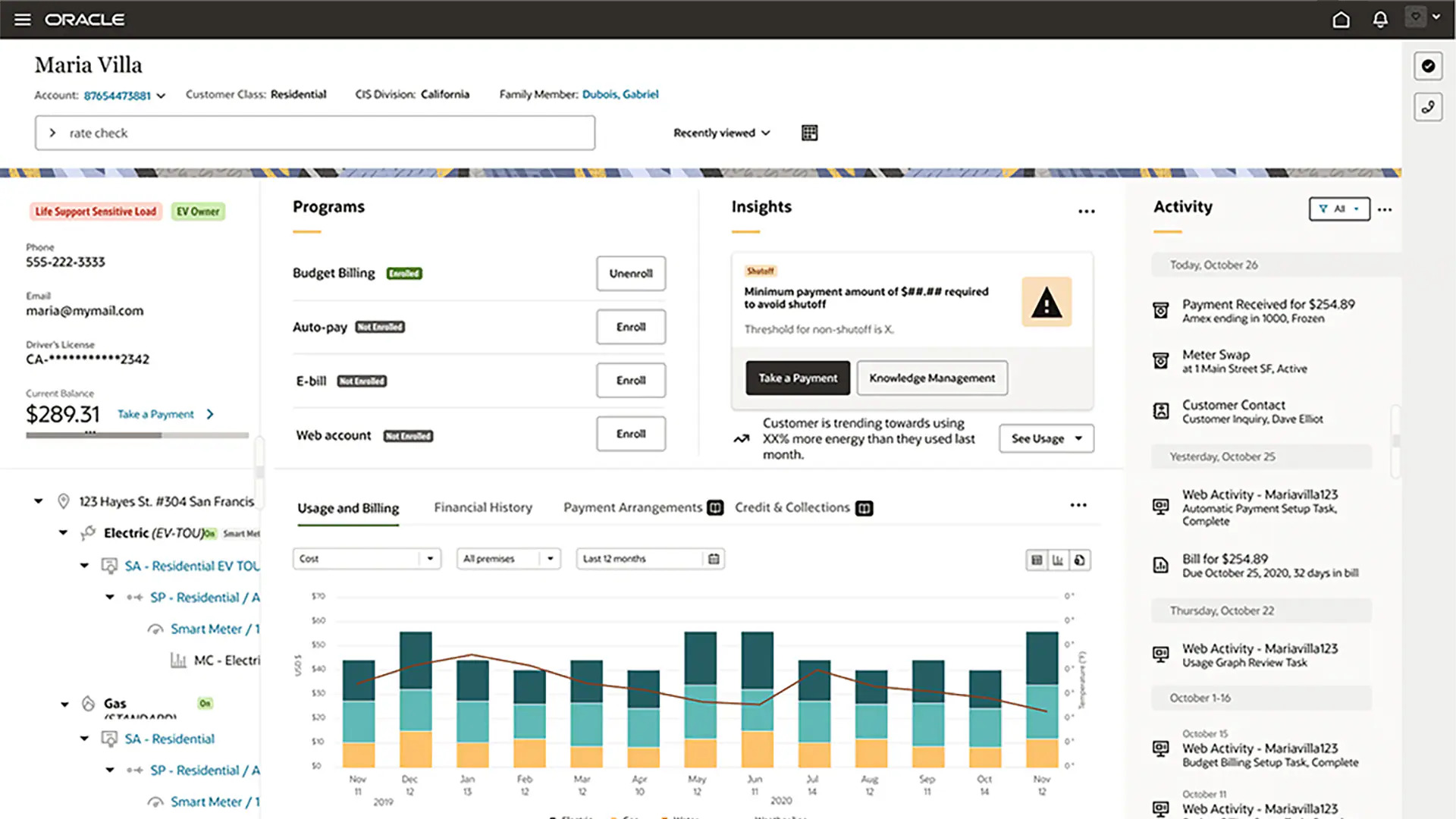 Oracle Enterprise CRM