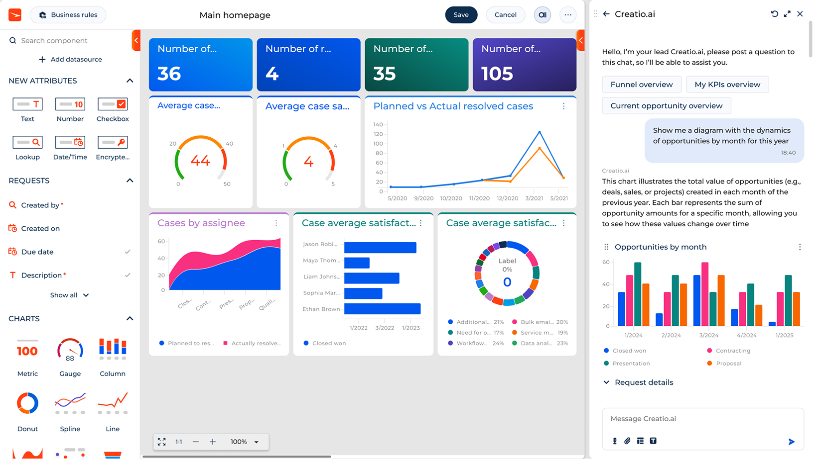 AI-Enhanced No-code Development at Creatio