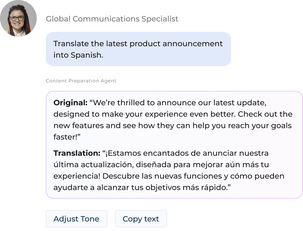 Personalized content creation 