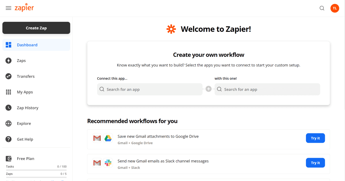 Zapier No-Code Automation