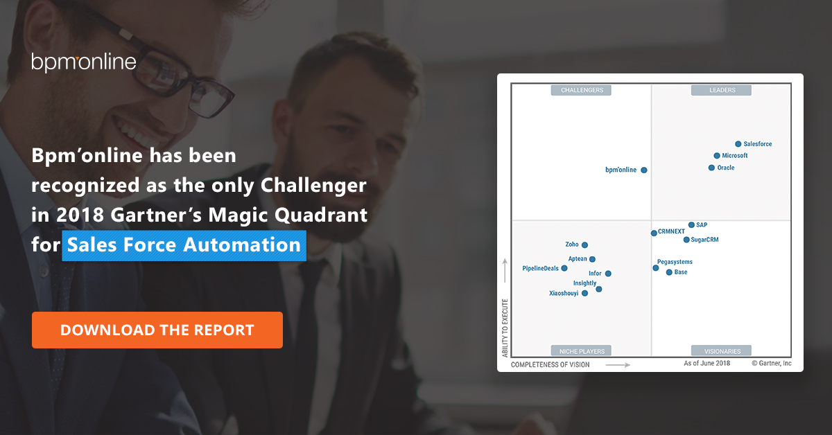 recognized as the only Challenger in 2018 Gartner Magic