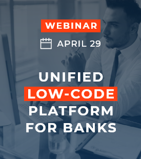 Unified low-code platform for banks