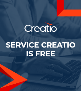 Creatio Offers its Service Creatio for Free