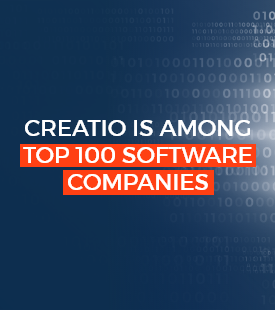 Creatio is Recognized among the Top 100 Software Companies of 2020