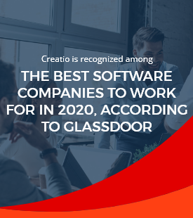 Creatio Recognized as One of The Best Software Companies to Work for in 2020, According to Glassdoor