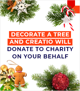 Creatio Launches its Annual Charitable Initiative to Donate on Behalf of its Community