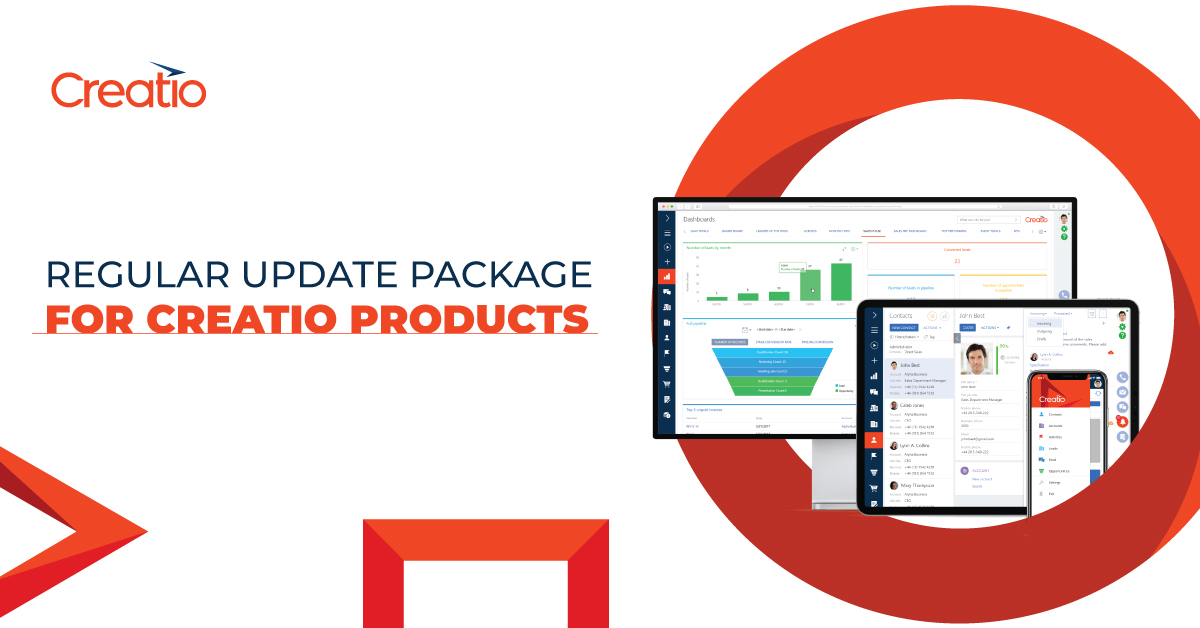 Regular update package for Creatio products | Creatio