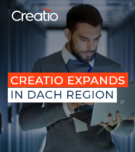 Creatio Expands in DACH Region, Invests in a New Data Center in Frankfurt