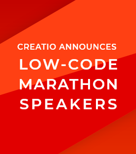 Creatio Announces Low-Code Marathon Speakers: Fashion Model and Software Developer Lyndsey Scott, Senior Analyst John Bratincevic, Author Isaac Sacolick, and More
