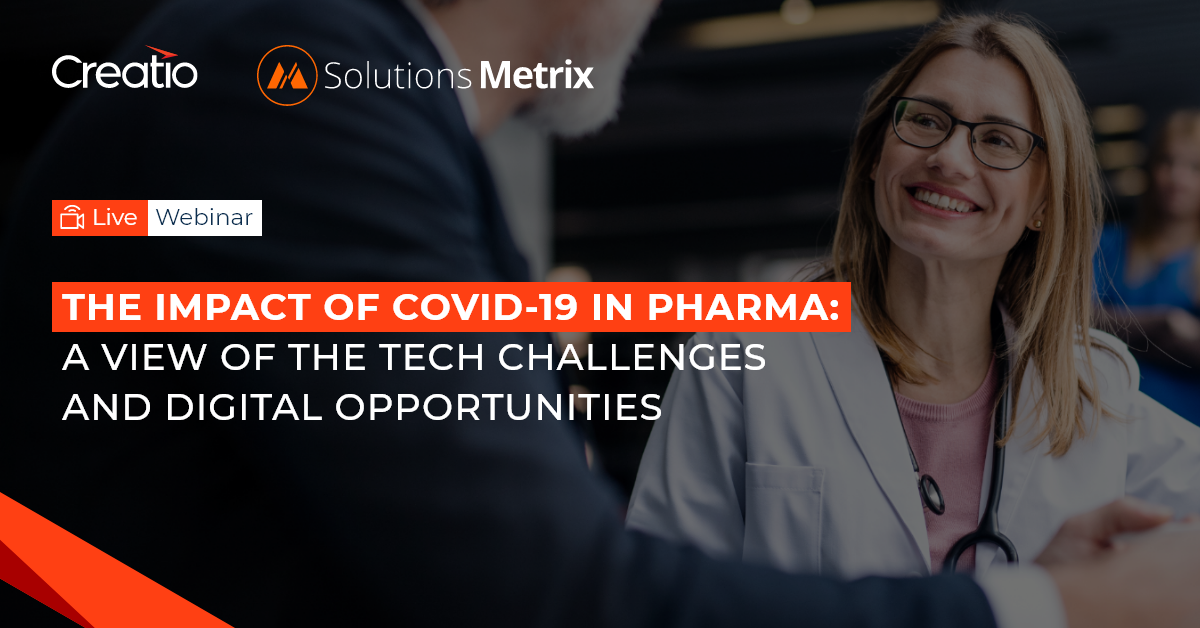 The Impact of COVID-19 in Pharma: A View of the Tech Challenges and Digital Opportunities