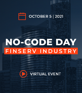 Creatio Announces No-code Day: Finserv Industry Speakers: an Impressive Combination of Global Digital and Technology Leaders to Share Their Best Practices and Wisdom on How to Use No-code as a Competitive Advantage