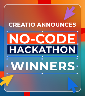 Creatio Announces No-Сode Hackathon Winners 