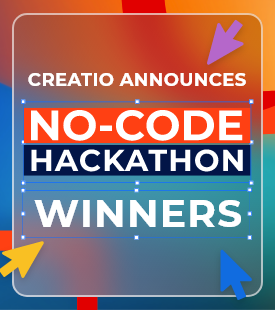 Creatio Announces No-code Hackathon Winners