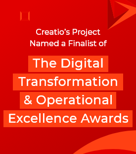 Creatio’s Project Named a Finalist in The Digital Transformation & Operational Excellence Awards
