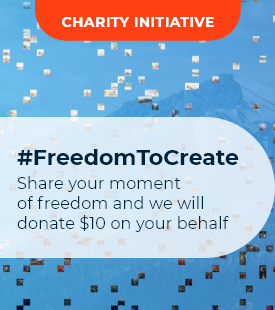 Creatio Announces Its #FreedomToCreate Annual Charitable Initiative Featuring a Unique Digital Mosaic