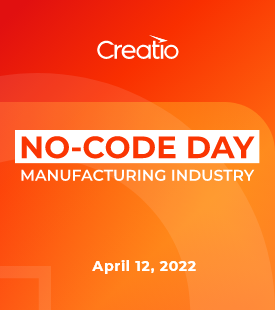 Creatio Hosts No-Code Day for Manufacturing Industry featuring Industry 4.0 originator Henrik von Scheel