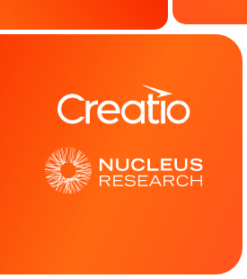 Creatio Has Been Recognized in the CRM Technology Value Matrix 2022 by Nucleus Research