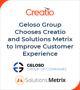 Geloso Group, a Leading Beverage Manufacturer in North America, to Level Up their Customer Experience with Creatio and their Level 5 partner Solutions Metrix
