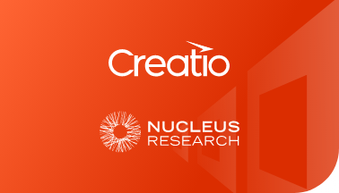 Creatio’s No-code Platform Recognized by Nucleus Research as a Facilitator in LCAP Technology Value Matrix 2022