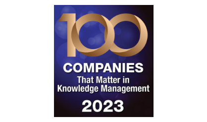 Creatio Named One of 100 Companies that Matter Most in Knowledge Management for 2023 by KMWorld 