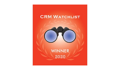 CRM Watchlist 2020 award