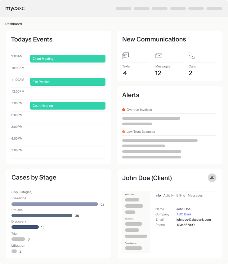 Mycase Case Management