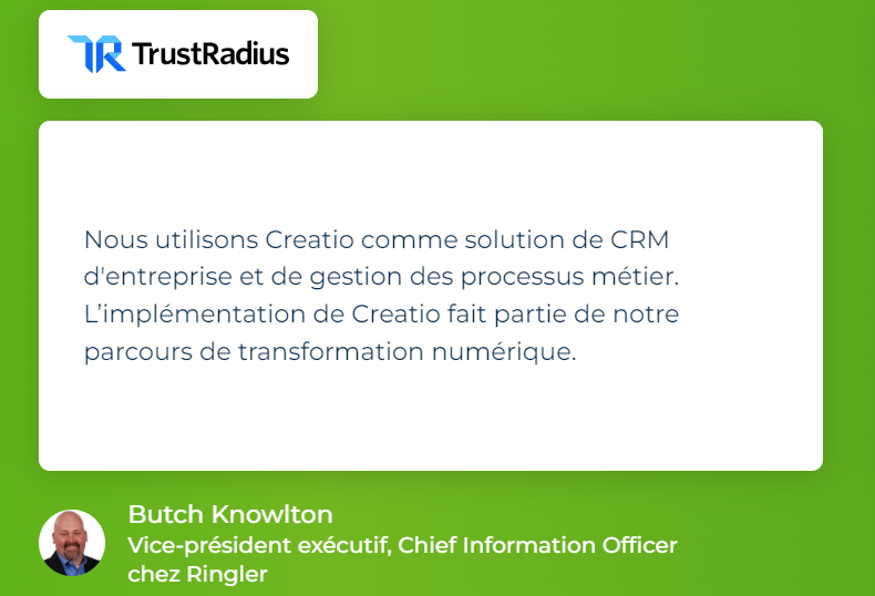 review Creatio CRM