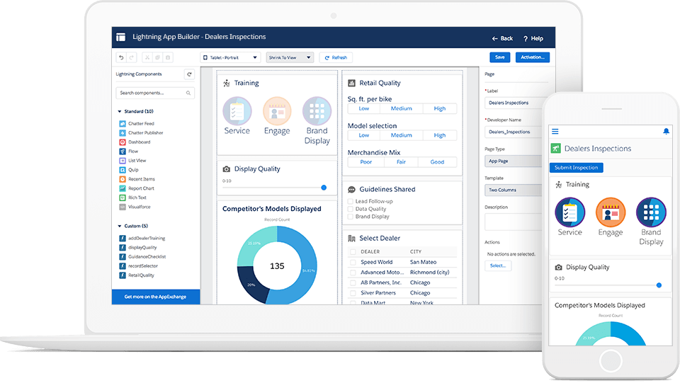 Salesforce low-code