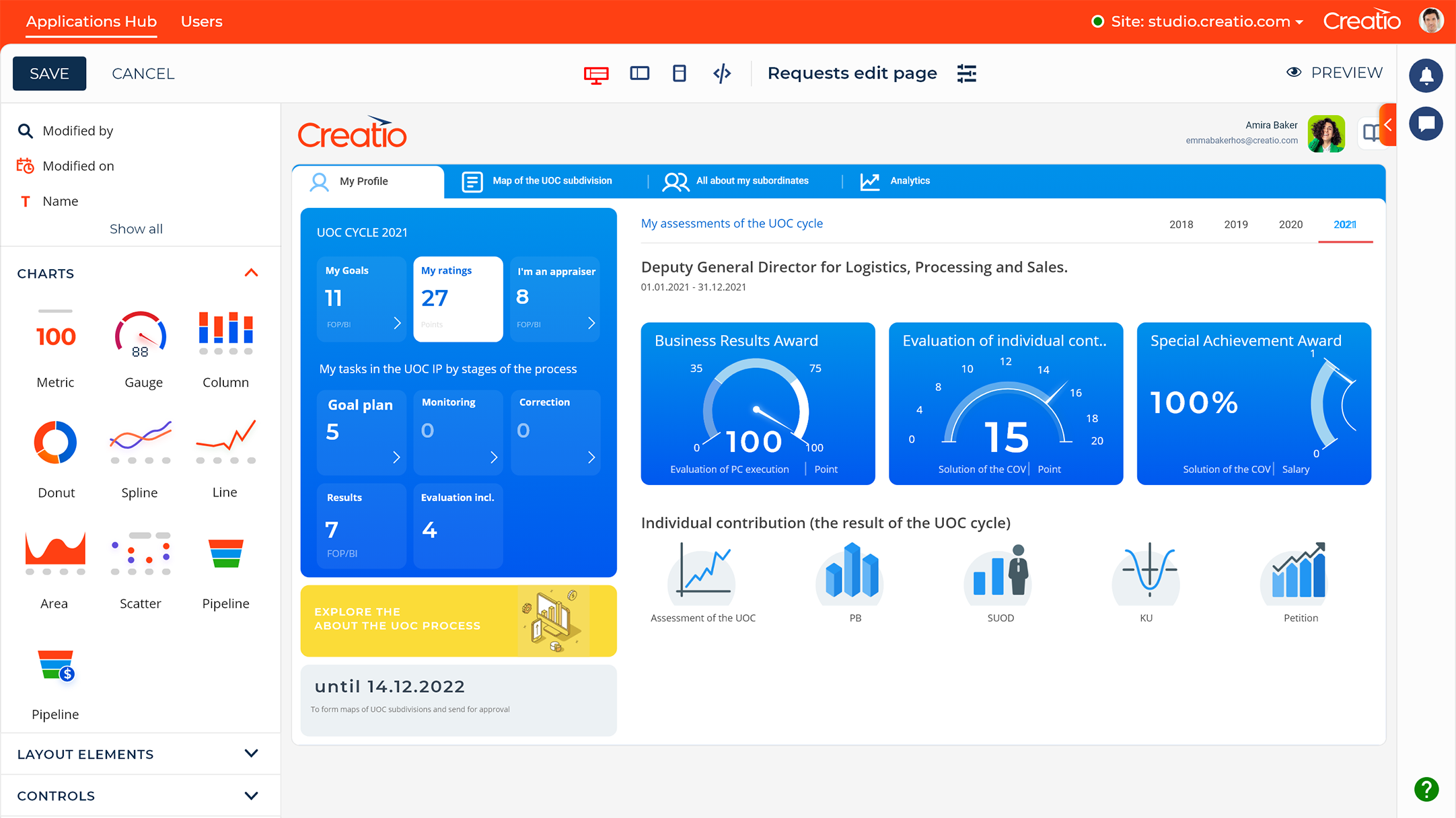 One platform to automate workflows and CRM with no-code | Creatio