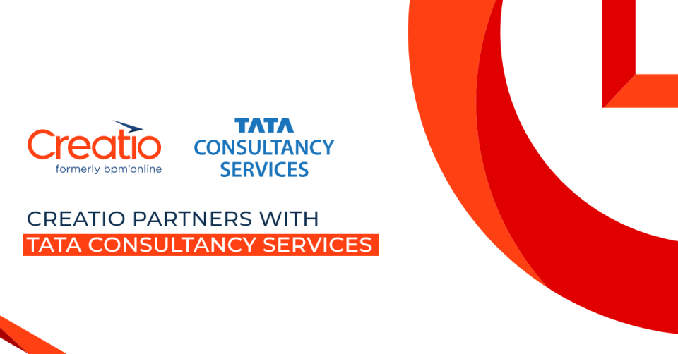 Creatio partners with Tata Consultancy Services