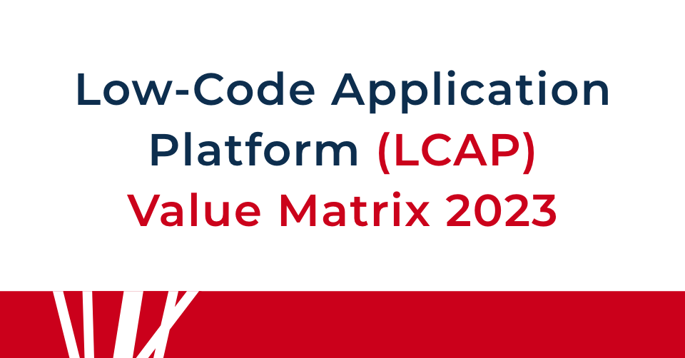 Creatio Recognized as a Leader in the LCAP Technology Value Matrix 2023 by Nucleus Research